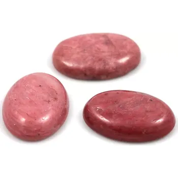 Drahý kámen Rodonit kabošon 25x18mm – 1 ks