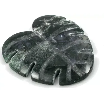 Drahý kámen Zelený achát – list monstery