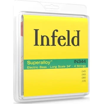 Struna pro kytaru a smyčcový nástroj Thomastik-Infeld Struny pro e-bas Jednotlivé struny, slitina, ovinuté0.125 IN34125 126509