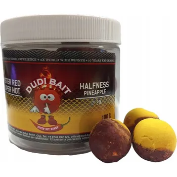 Boilies Wafters Kuličky Dudi Bait - Mister Red Ananas 20mm
