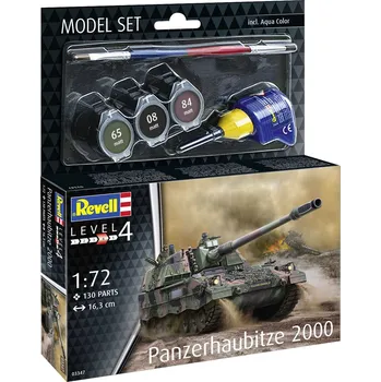 Plastikový model Revell ModelSet military 63347 - Panzerhaubitze 2000 (1:72)