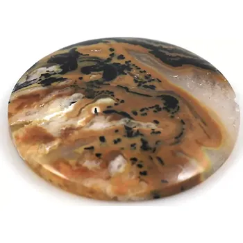 Drahý kámen Dendritický achát kabošon – 1 ks