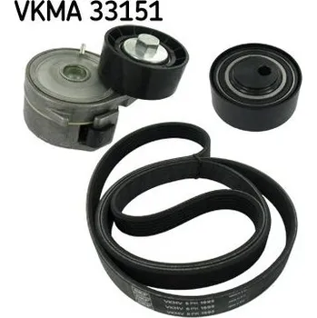 Sada žebrovaných klínových řemenů SKF VKMA 33151