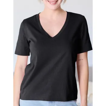 Dámské tričko Sinsay - Tričko s krátkým rukávem - černá - 795BB-99X - 795BB-99X-S