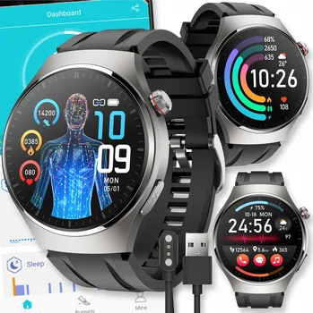 Hodinky Chytré Hodinky DIAWAY MENU PL SMART PULS POLSKÉ SILVER PRO stříbrné