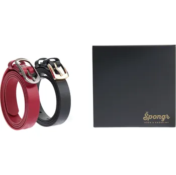 Dárková krabička Špongr Dárková papírová krabička S pro opasky šíře 15 a 20 mm