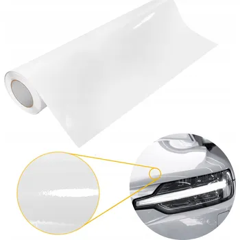 Polep vozidla Termoplastická bílá lesklá Fólie pro polepy tuningových vozů 1 x 3 m
