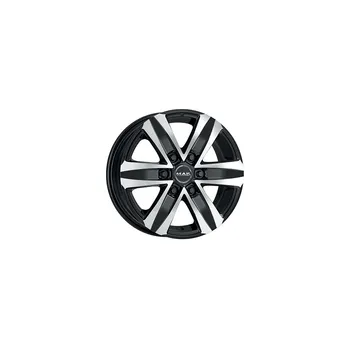 Disk MAK 8.5x20, S:6x139.7x93.1, ET:50.0, MAK: Stone 6 MAK 8,5x20 6x139,7 ET50.00 gloss black / polished