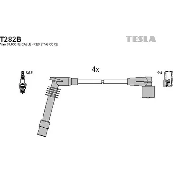 Auto-moto Sada kabelů pro zapalování TESLA T282B