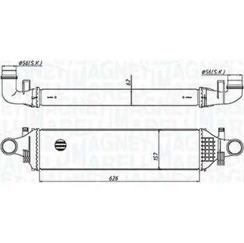 Chladič motoru Chladič turba MAGNETI MARELLI 351319205420
