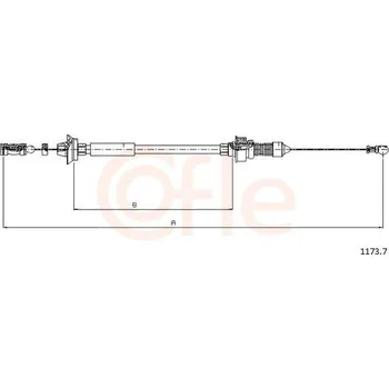 Auto-moto Lanko plynu COFLE 92.1173.7