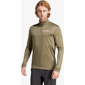 Pánské tričko adidas Terrex Multi Half-Zip Long Sleeve XL