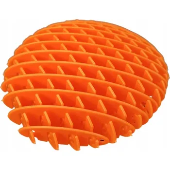 Hračka pro nejmenší Hračka Fidget Oranžová Antistresová Pružná Senzorická 10 cm