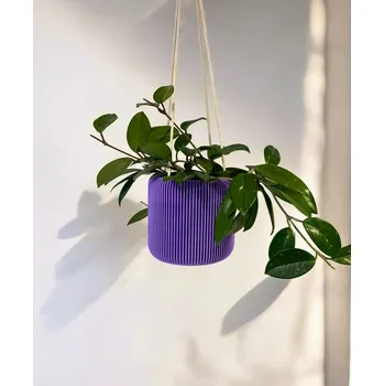 Květináč Plantbee Závěsný květináč Umbert 15cm fialová