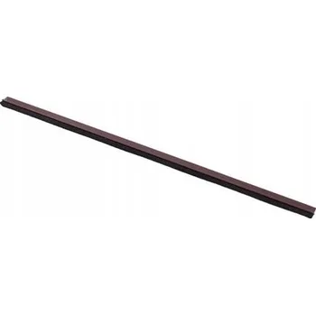 DVEŘNÍ TĚSNICÍ LIŠTA, TĚSNĚNÍ, 100 CM, HNĚDÁ