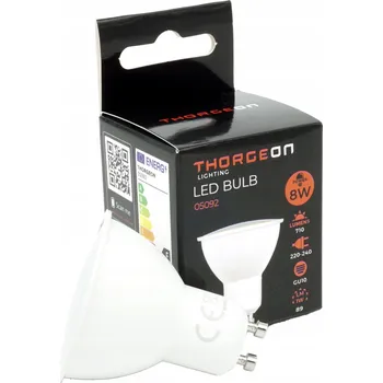 Žárovka THORGEON LED žárovka 8W GU10 120° 3000K 710lm (10 // 100)