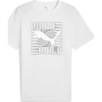 Pánské oblečení Pánské triko Puma GRAPHIC FOIL TEE XL Šedá, Tmavě šedá, Bílá