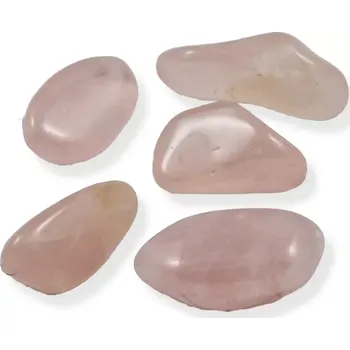 Drahý kámen Růženín tromlovaný - sada č. 1