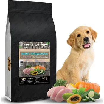 Krmivo pro psa Suché Krmivo pro malé psy Care and Nature Krůta a Vepřové 65% Light 2kg