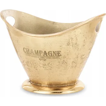 Chladič na víno Chladič na šampaňské 153273 25 x 35 x 25 cm zlatá