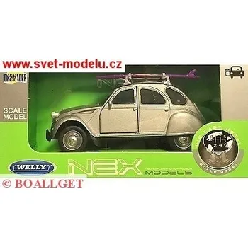 autíčko Welly CITROEN 2CV SURF GREY 43625