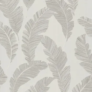 Tapeta DEKORATIVNÍ TAPETA VZOR LISTY VINYL NA VLIESU