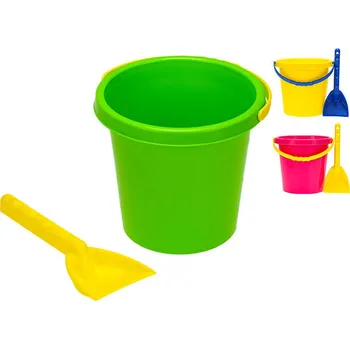 Hračka na písek Wiky Sada na písek kbelík 17 cm a lopatička