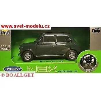Welly MINI COOPER 1300 GREEN / BLACK 43609