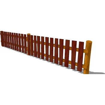 Plot Playground System Mobiliář z akátu - plot šejtkový 2 x 0,6 m .