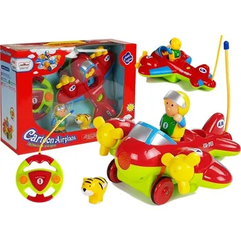 RC model ostatní Mamido Letadlo na dálkové ovládání R/C červené