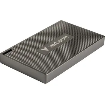 Externí pevný disk VERBATIM Metal Mini SSD USB 3.2 Gen 2, 512GB černý