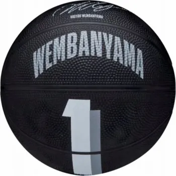 Basketbalový míč Wilson Wilson NBA Player Icon Victor Wembanyama Mini míč WZ3017701XB Black 3