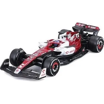 BBurago ALFA ROMEO F1 TEAM ORLEN C42 #77 VALTERI BOTTAS w/ HELMET 2022 3806877