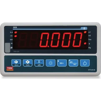 Signalizace záběru Indikátor TEM SEB LED s velikostí číslic 38mm