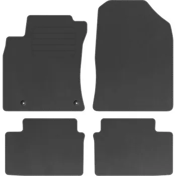 autokoberec Kobercové rohože Edecor velurové 4 ks