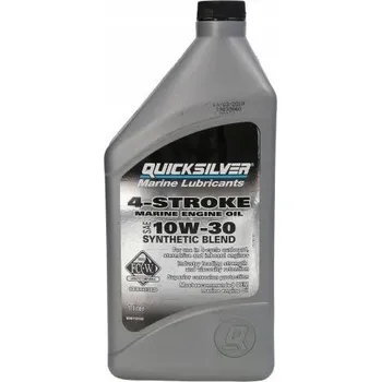 Motorový olej OLEJ QUICKSILVER 10W30 1L SYNTETICKÝ PRO 4-TAKTNÍ MOTORY - 05171