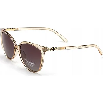 Sluneční brýle Sluneční brýle PolarZONE béžové ecru kočičí polarizační UV-400