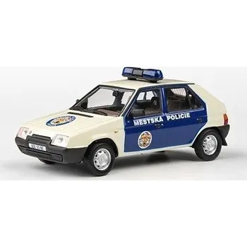 autíčko ABREX ŠKODA FAVORIT 136L 1988 MĚSTSKÁ POLICIE PRAHA 143708