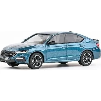 autíčko ABREX ŠKODA OCTAVIA IV RS 2020 MODRÁ ADMIRAL METALÍZA 143037
