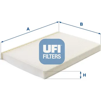 Ventilátor topení a klimatizace Filtr, vzduch v interiéru UFI 53.391.00