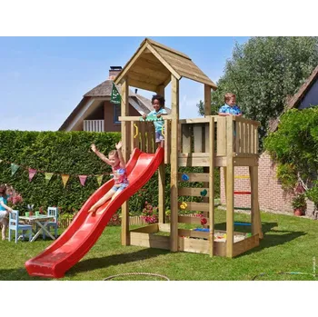 Dětské hřiště Dětské hřiště Jungle Gym Mansion se skluzavkou