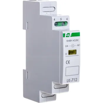 Bezpečnostní kamera F&F KONTROLKA NAPÁJENÍ S ŽLUTOU DIODOU LK-712Y-10-30V FIF AC/DC