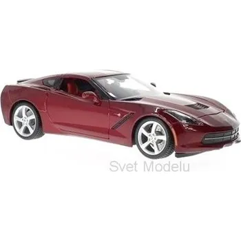 autíčko Maisto CHEVROLET CORVETTE STINGRAY 2013 RED 31182