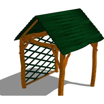 Zahradní altán Playground System Mobiliář z akátu - altán besídka .