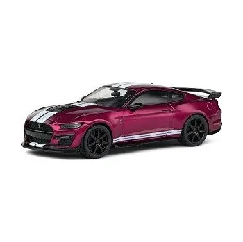 autíčko Solido SHELBY MUSTANG GT500 2020 PURPLE W/WHITE STRIPES 4311510