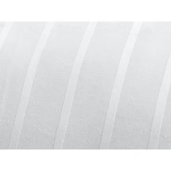 Mirtex Látka SATEEN 150/100 Bílá 24-6mm hotelový pruh šíře 285cm