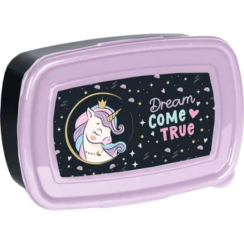 Svačinový box Paso Snídaňový box Unicorn 750ml