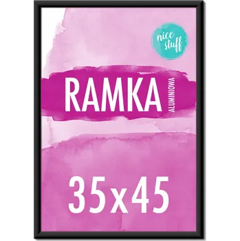 Obraz Rámeček na fotografie 35x45 Rámeček 35x45 rámečky na fotografie hliníkový černý 45x35