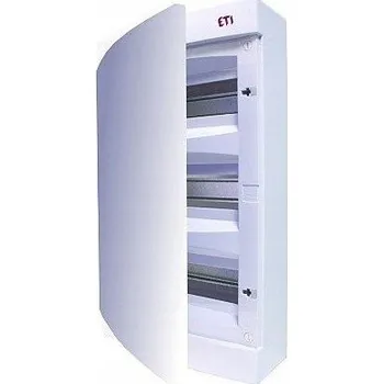 vypínač Rozvodnice ETI Polam 3řadová 54modulová nástěnná bílá IP40