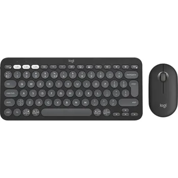 Sada Logitech MK380 Pebble 2 Combo Mac grafitová